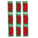 54 kleine Schleifen rot Weihnachten Weihnachtsschleifen Schleife Christbaum 7,5cm